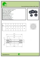 Grommet rubber technic